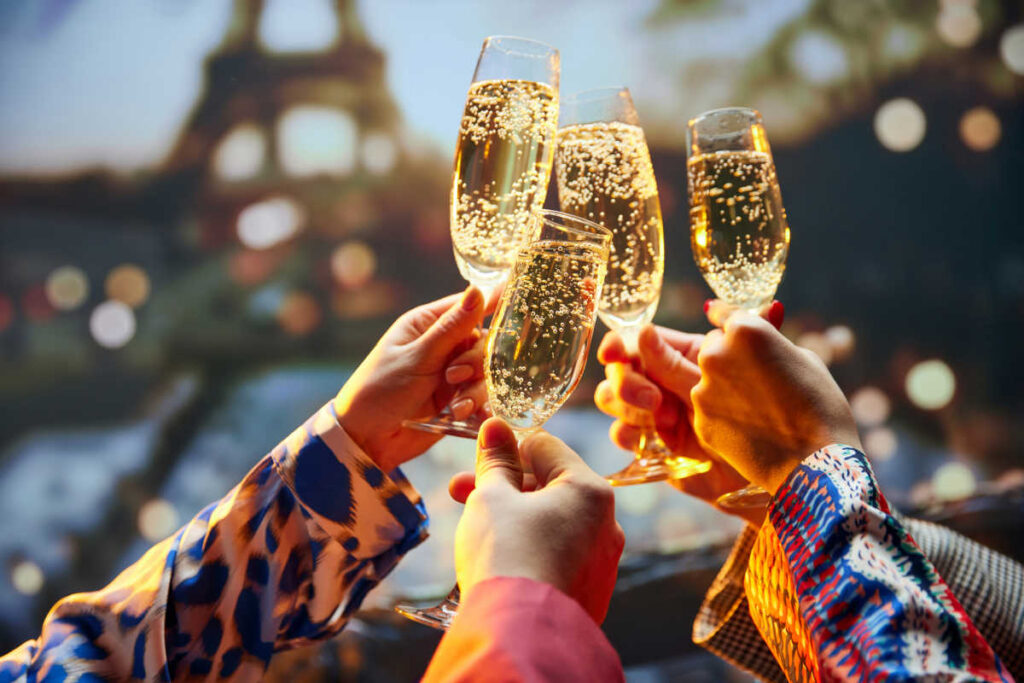 Cheers to a Paris girls trip