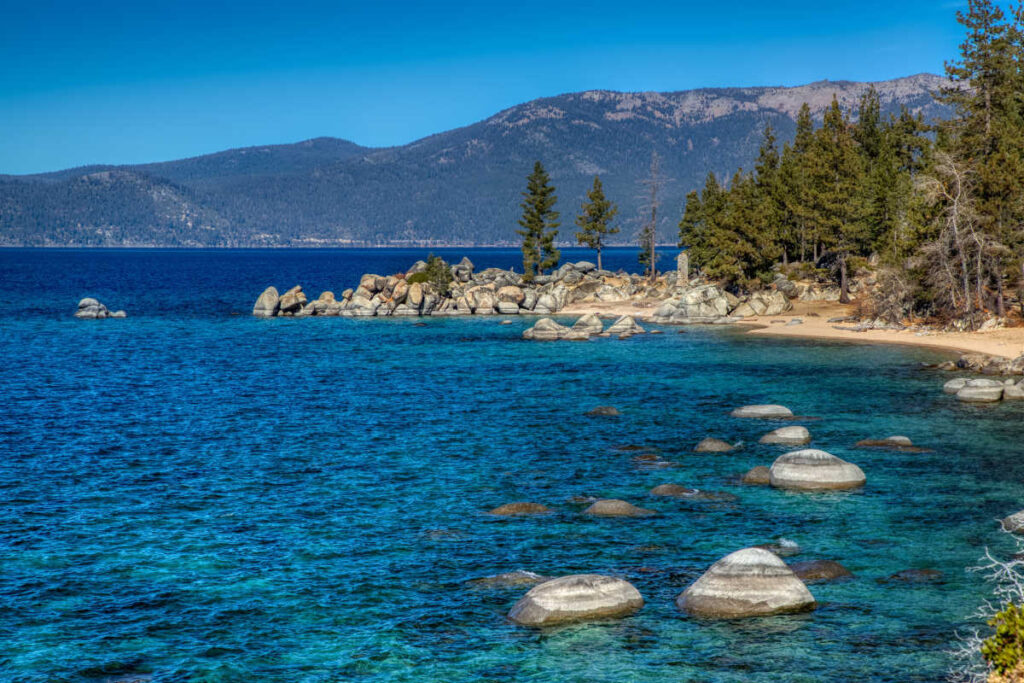 Chimney Beach Lake Tahoe