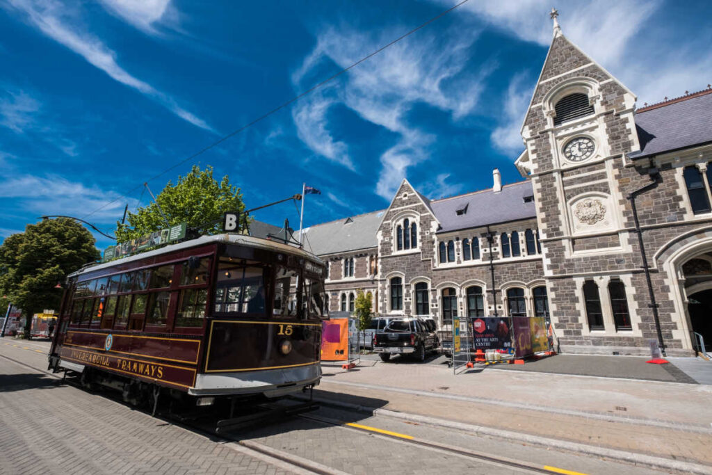 Christchurch trolley New Zealand