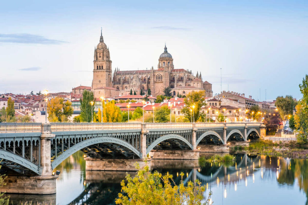 City view Salamanca Spain