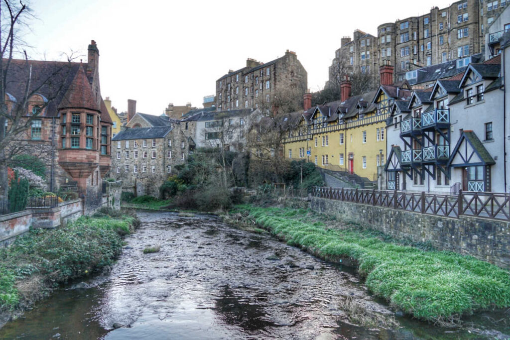 Dean Village Edinburgh Scotland