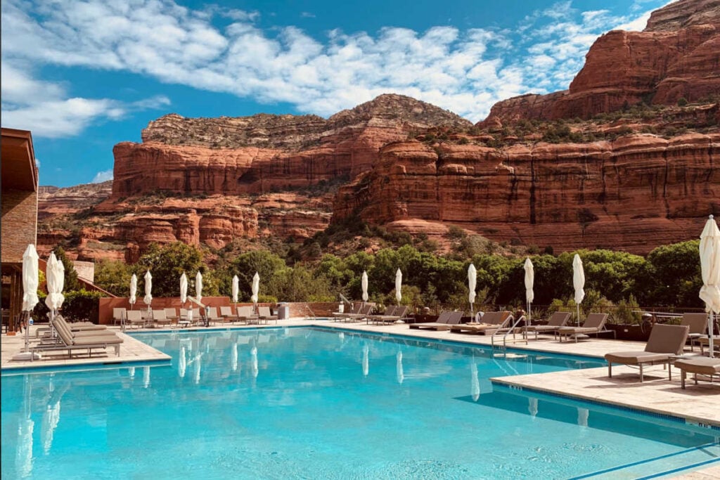 Enchantment Resort Sedona pool