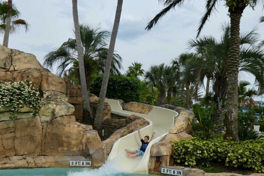 Encore Resort waterslide