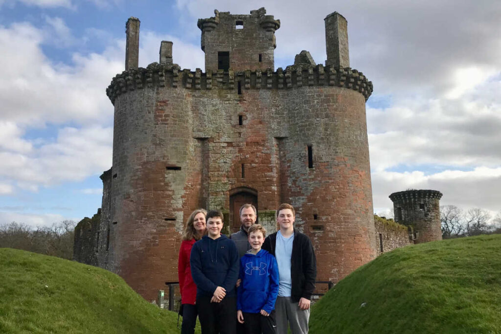 Family ancestry tour Scotland