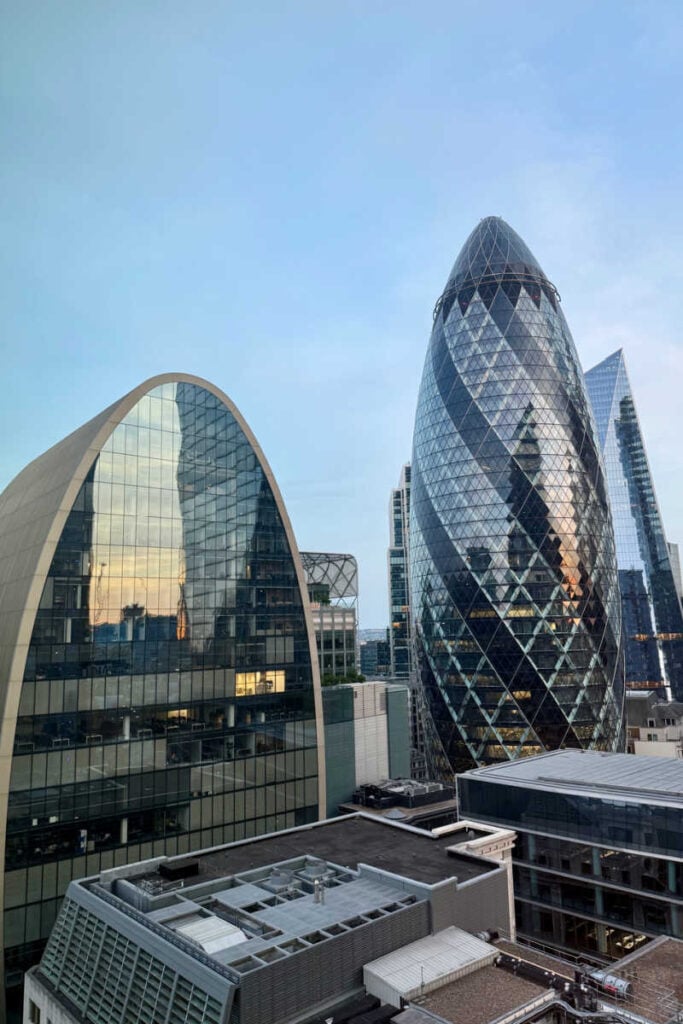 Gherkin London view