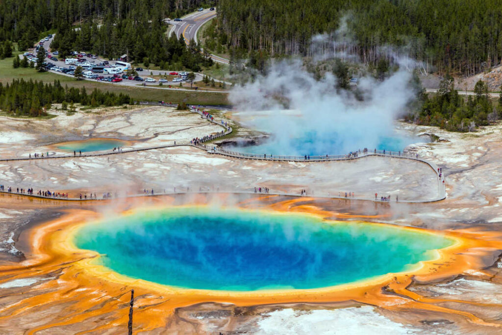 Grand Prismatic Spring Yellowstone