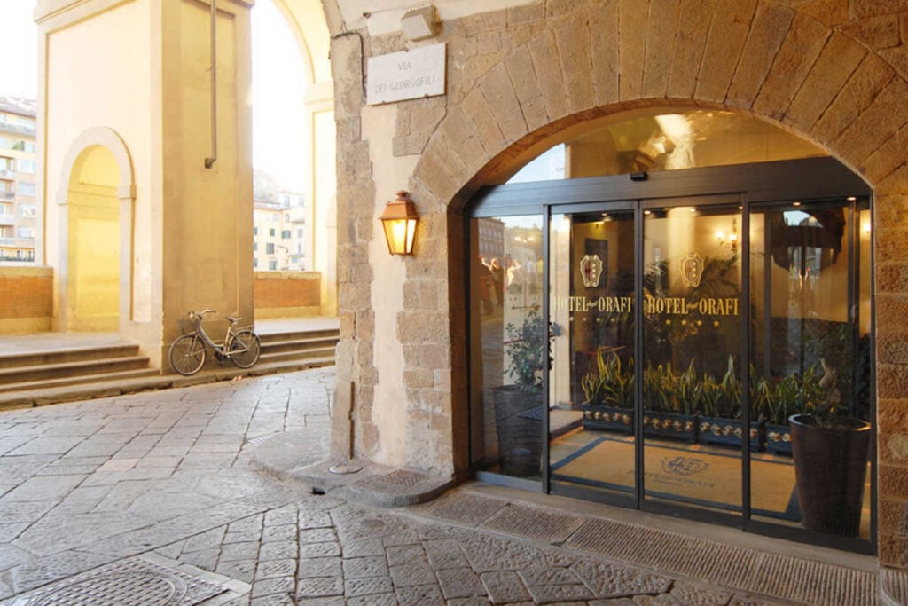 Hotel degli Orafi entrance