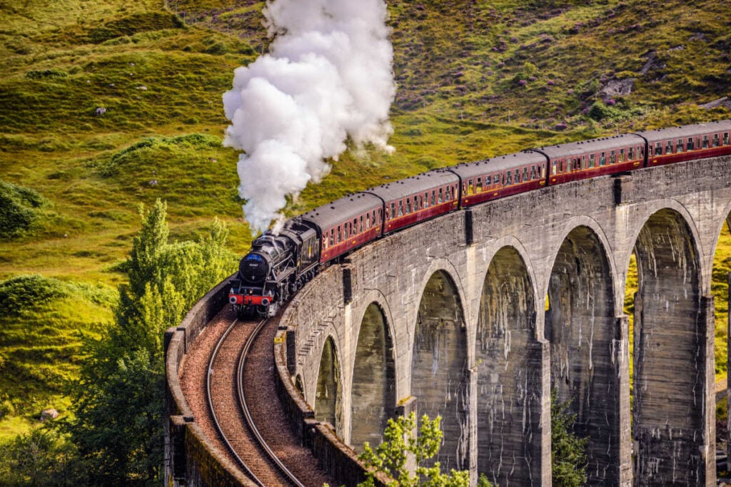 Jacobite Express Scotland Harry Potter train
