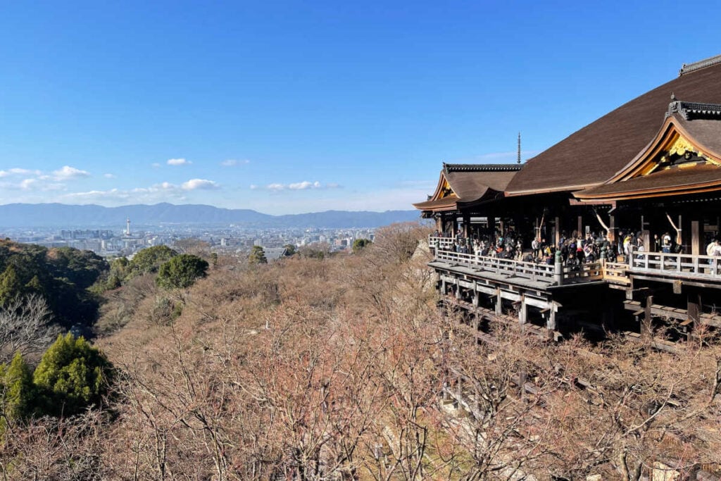 Kiyomizu dera temple Kyoto