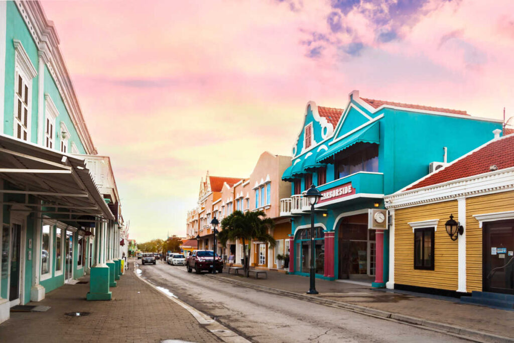 Kralendijk town Bonaire