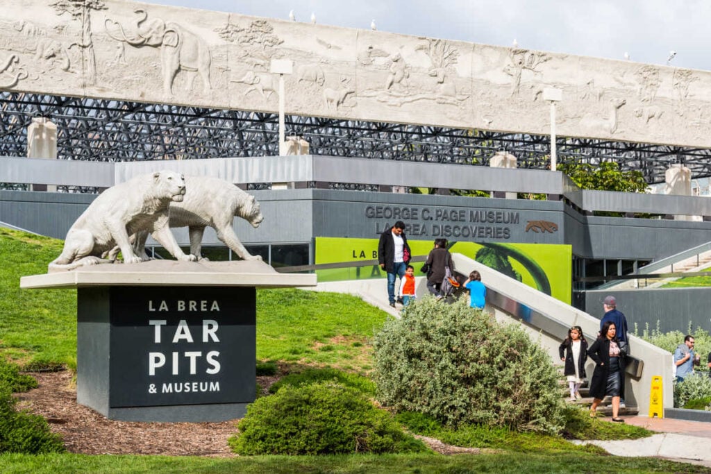 La Brea Tar Pits Los Angeles