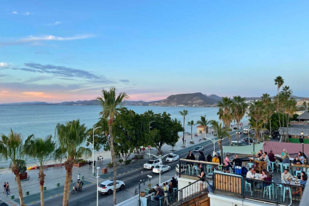 La Paz Mexico sunset