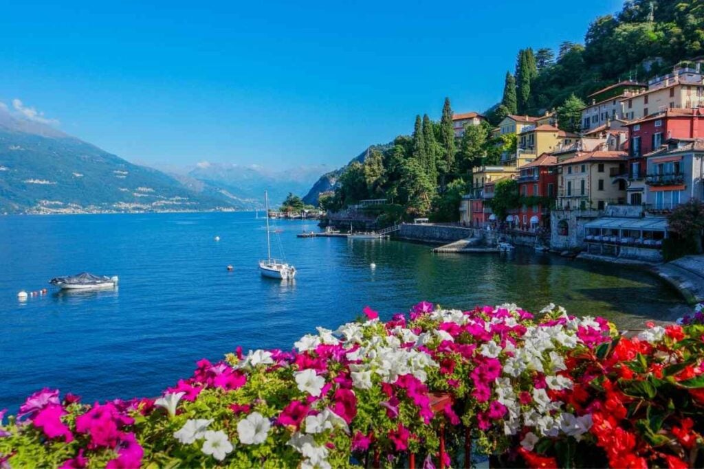 Lake Como with family