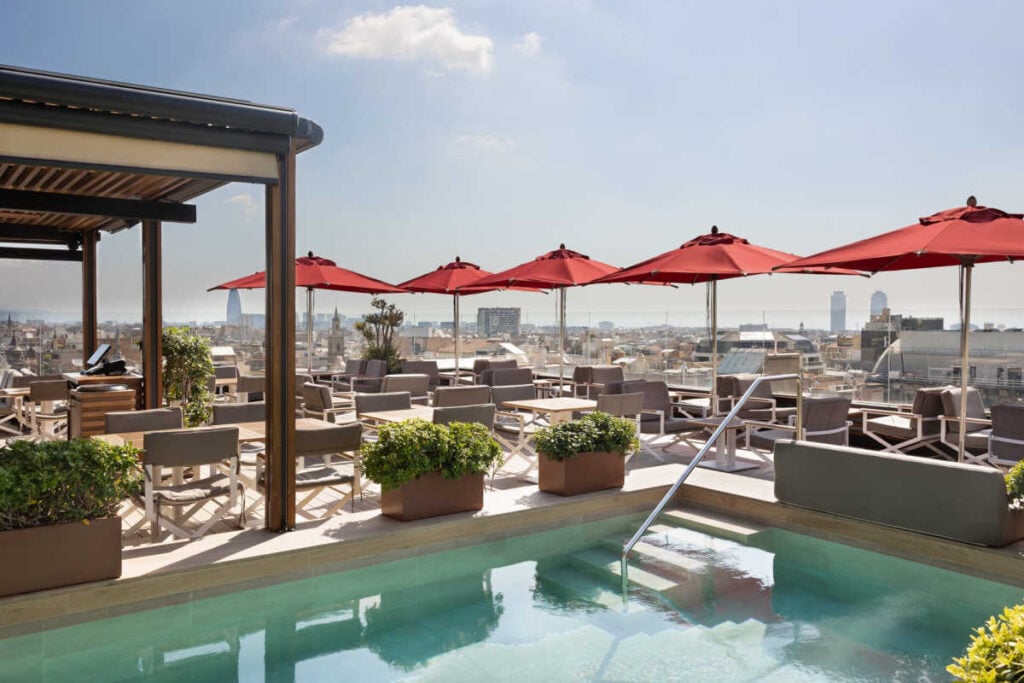 Majestic Hotel pool