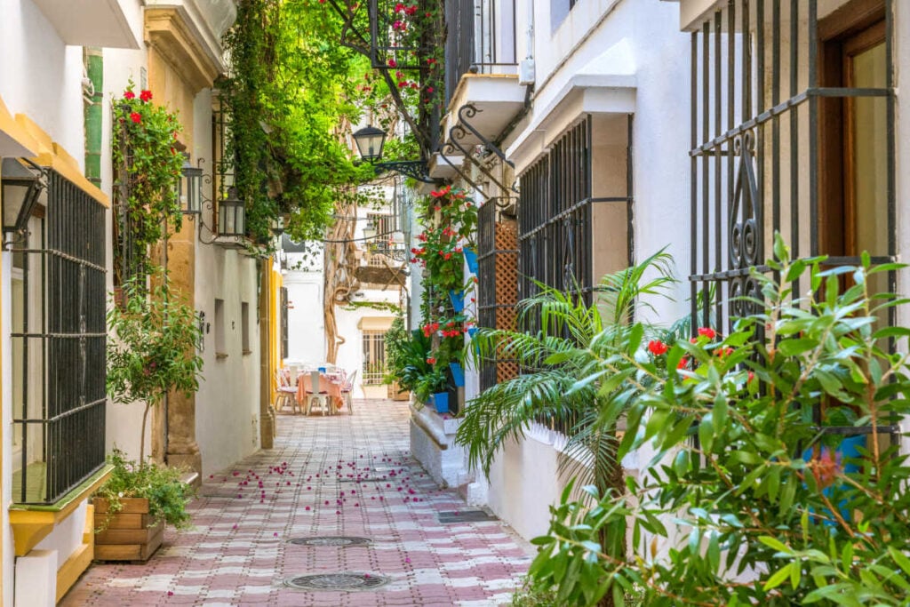 Marbella Spain Old Town