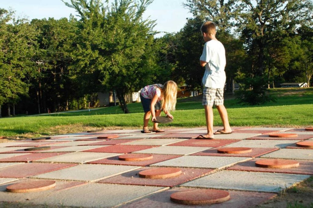 Mill Creek Ranch Resort family reunion game