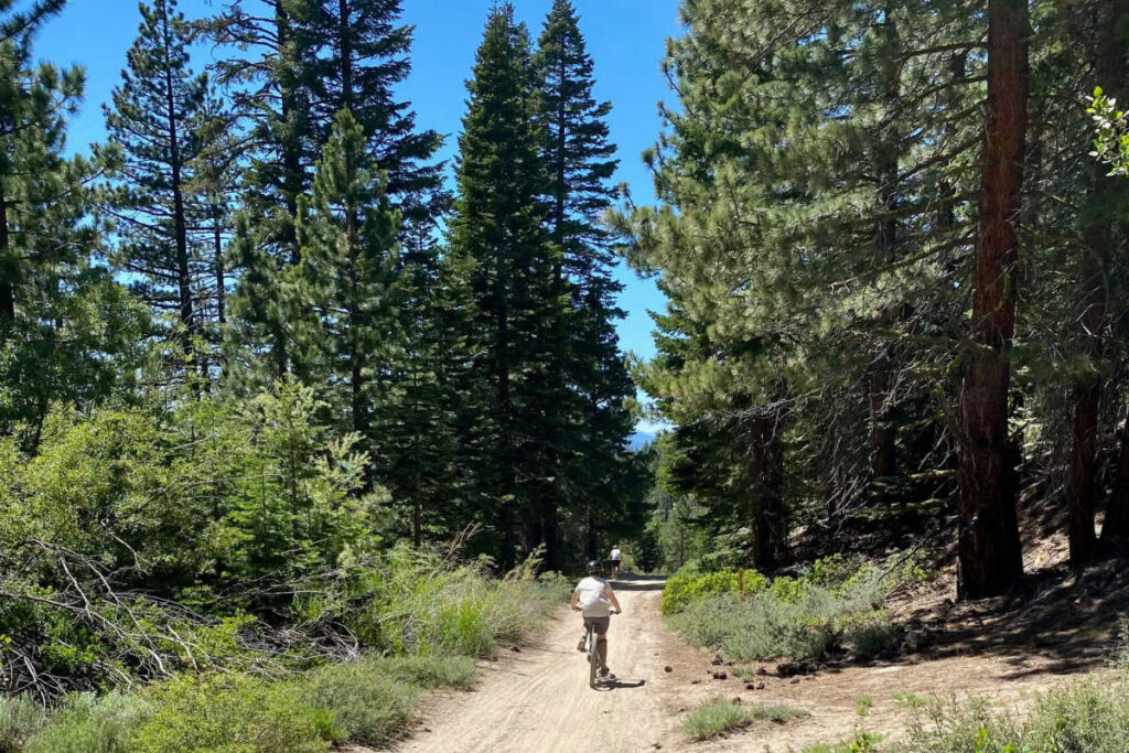 Mountain biking Lake Tahoe