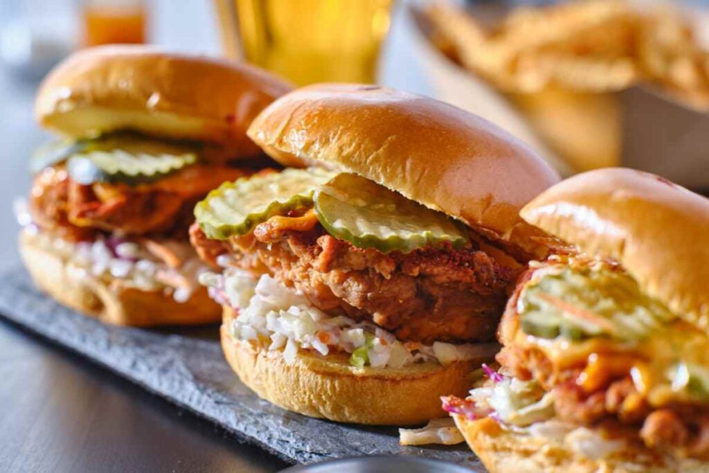 Nashville Hot Chicken sandwiches