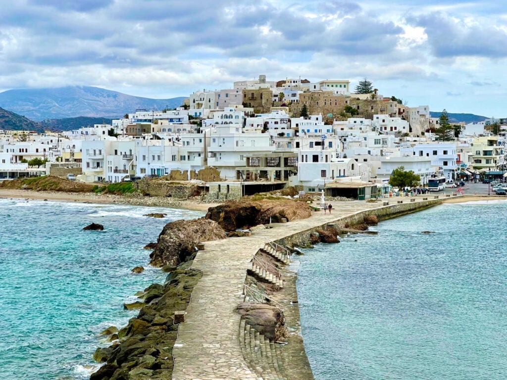 Naxos town