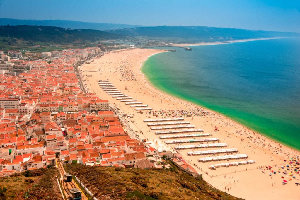 Nazare beach Portugal day trip