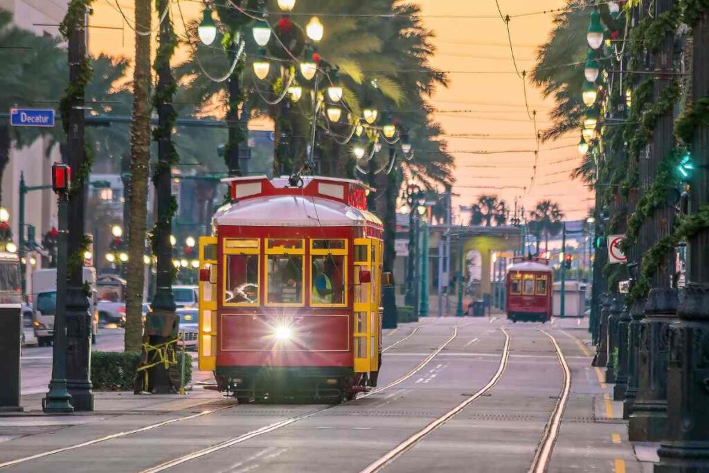 New Orleans trolley