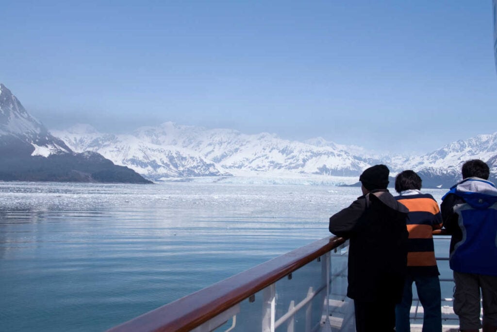People on boat best Alaska cruises for families