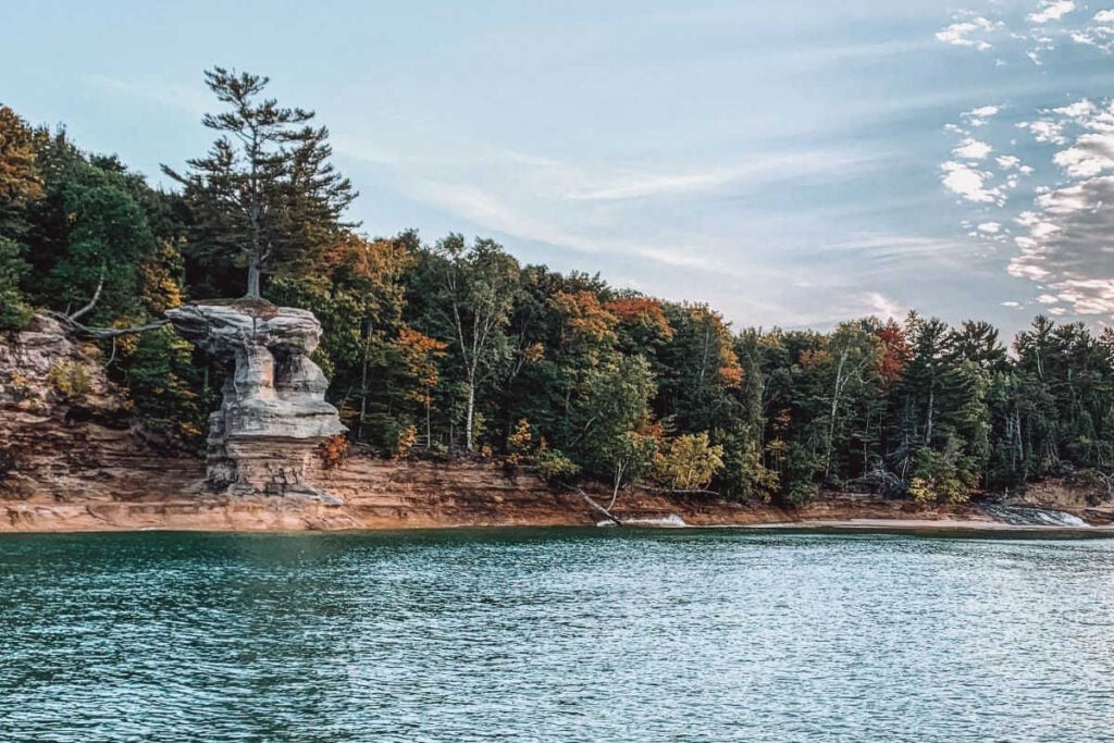 Pictured Rocks National Lakeshore Romantic Michigan getaways