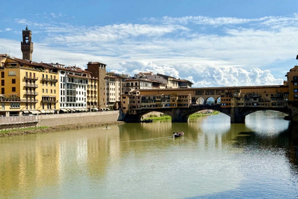 Ponte Vecchio Bridge Florence girls trip