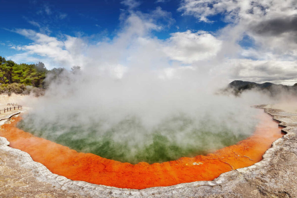 Rotorua hot spring