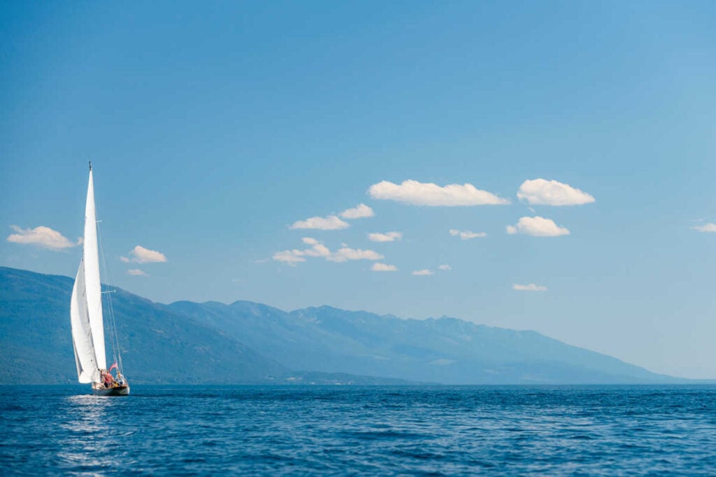 Sailing on Flathead Lake-2