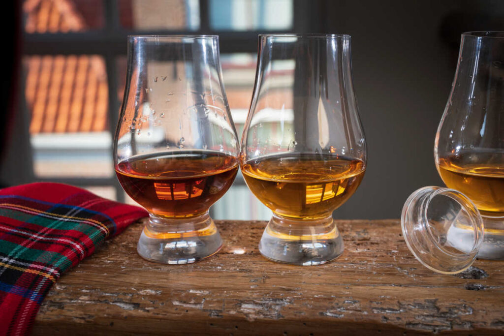 Scotland whisky tasting
