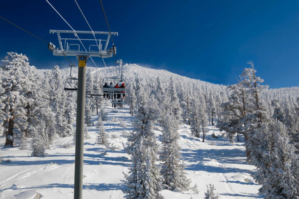 Ski Lift in Lake Tahoe winter activities