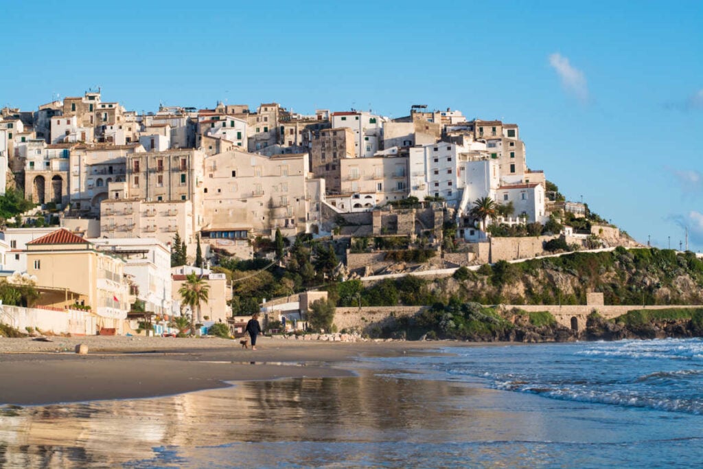 Sperlonga beach near Rome day trip