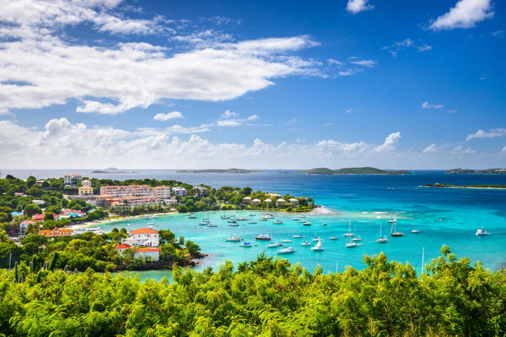 St John Caribbean island girls trip