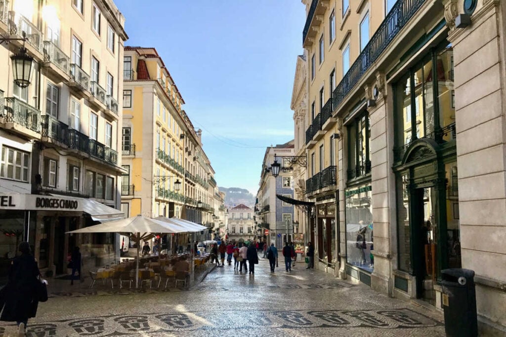 Streets of Lisbon accessibility issues