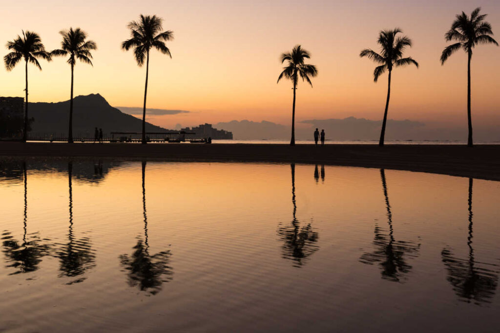 Sunrise in Hawaii