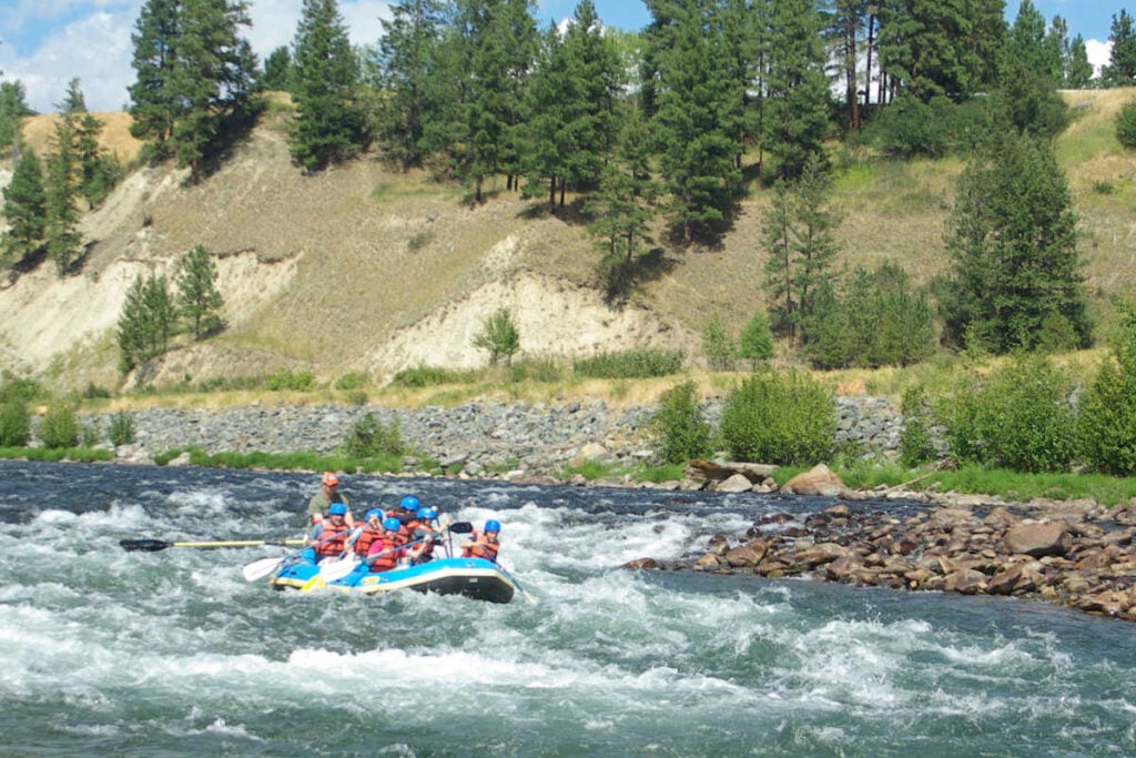 Three Bars White Water Rafting