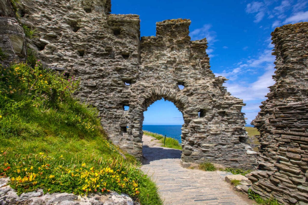 Tintagel ruins