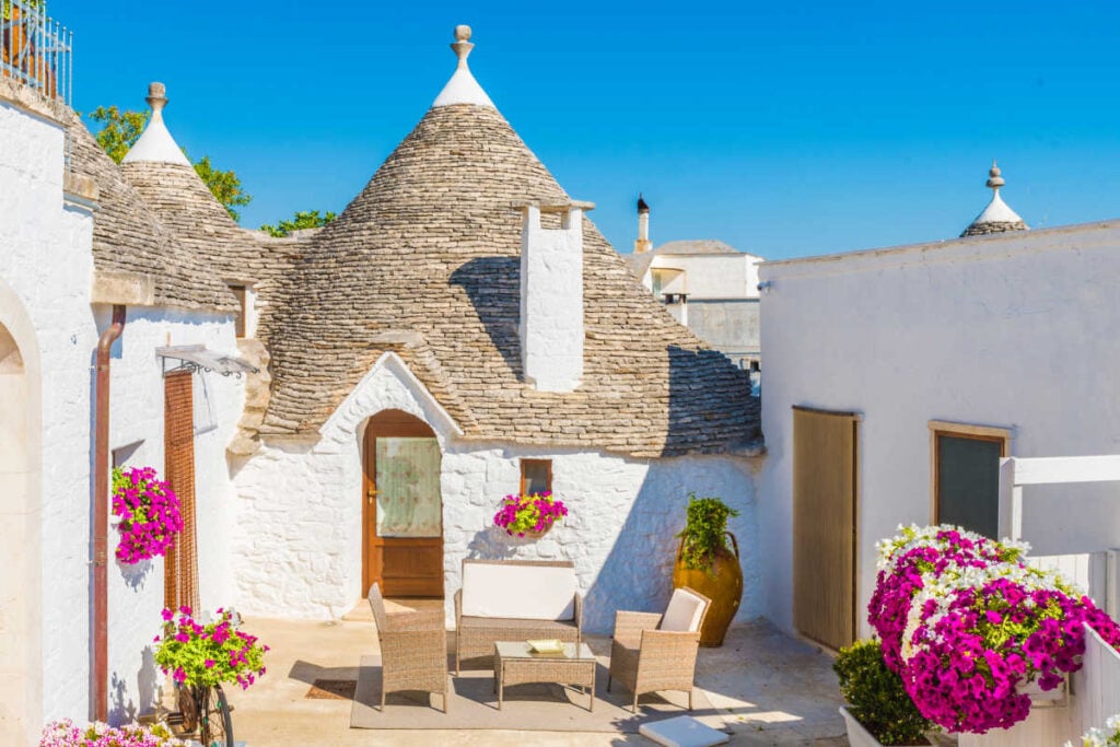 Trulli houses Puglia