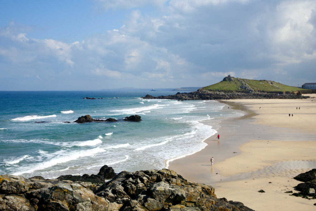 UK Family Holidays St Ives Cornwall beach