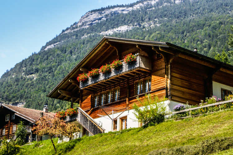 Vacation rental home in Swiss Alps