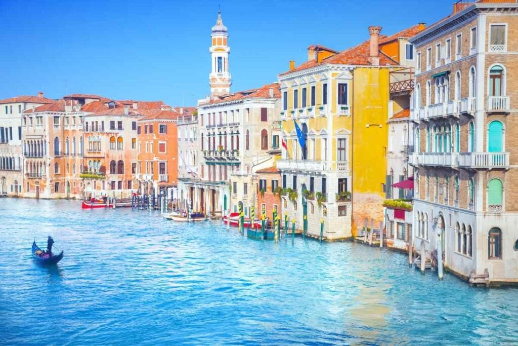 Venice with family