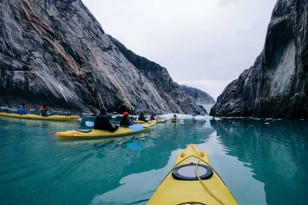 Windstar Cruises Alaska kayaking