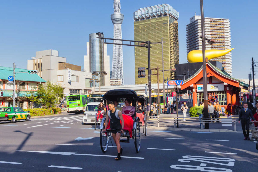 rickshaw tokyo