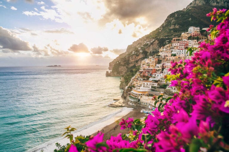 Amalfi Coast sunset