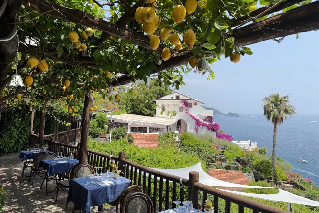 Costa Diva Amalfi Coast restaurant