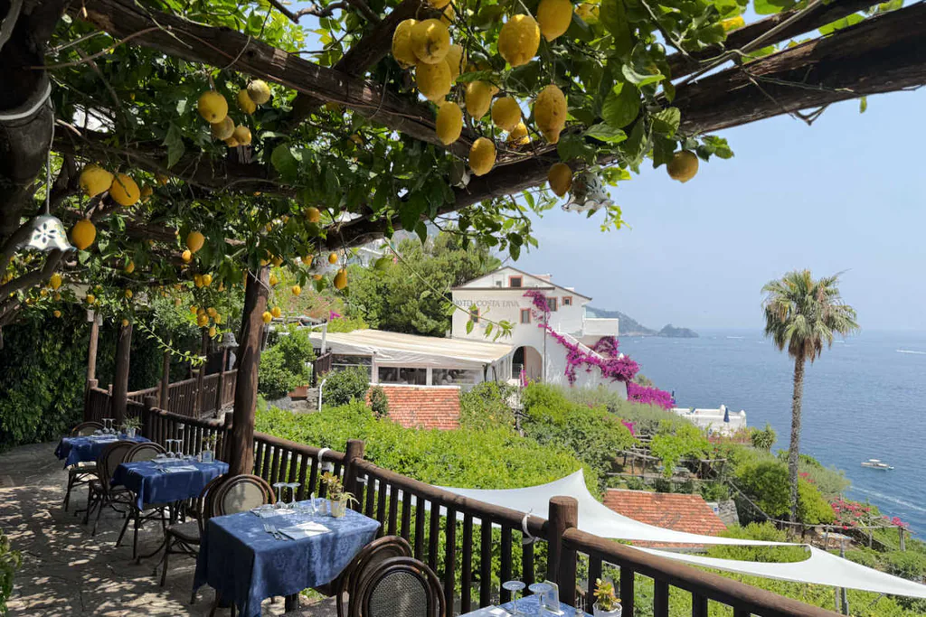 Costa Diva Amalfi Coast restaurant