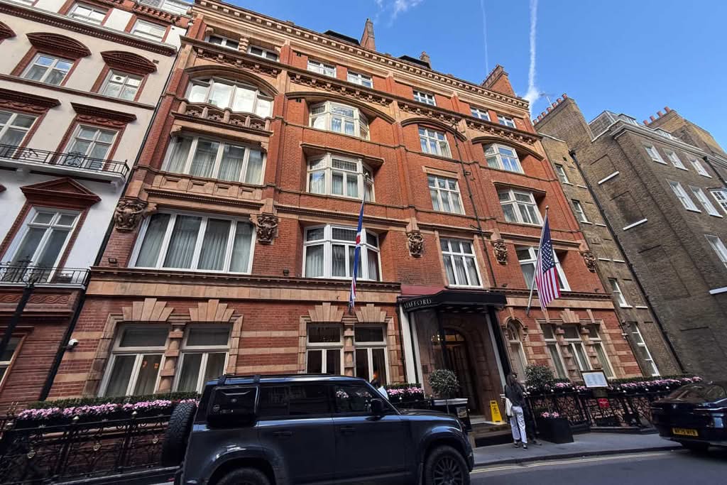 Front of The Stafford hotel