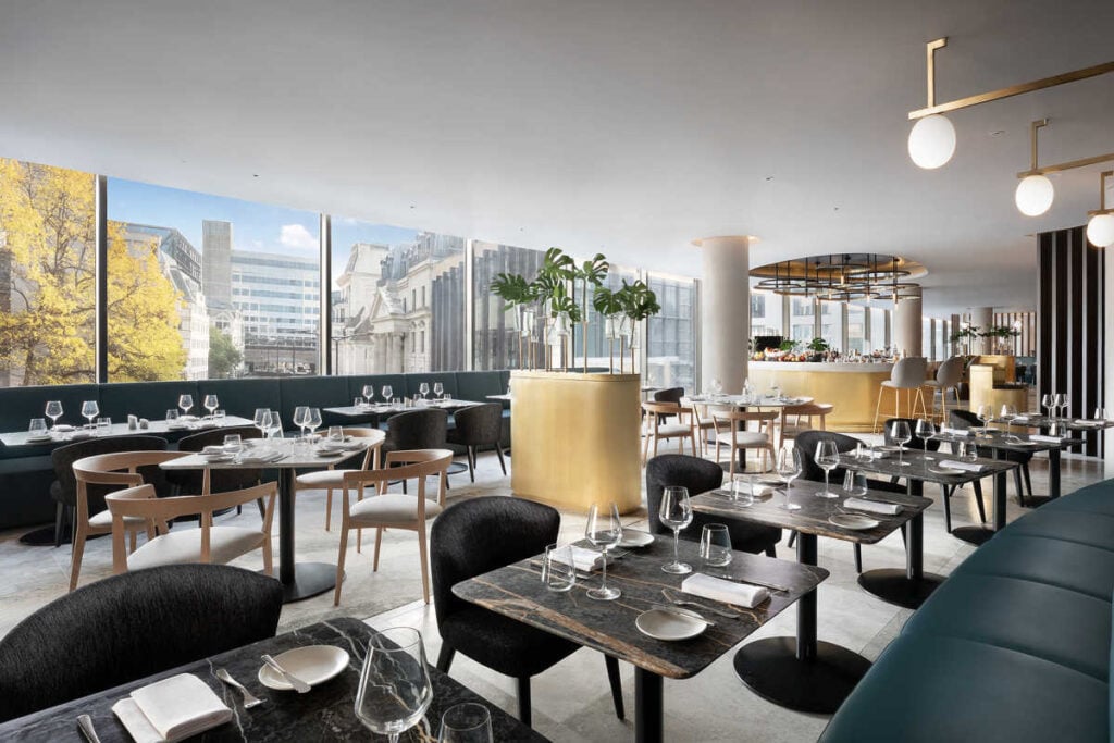 Westin London City for families Mosaic Restaurant