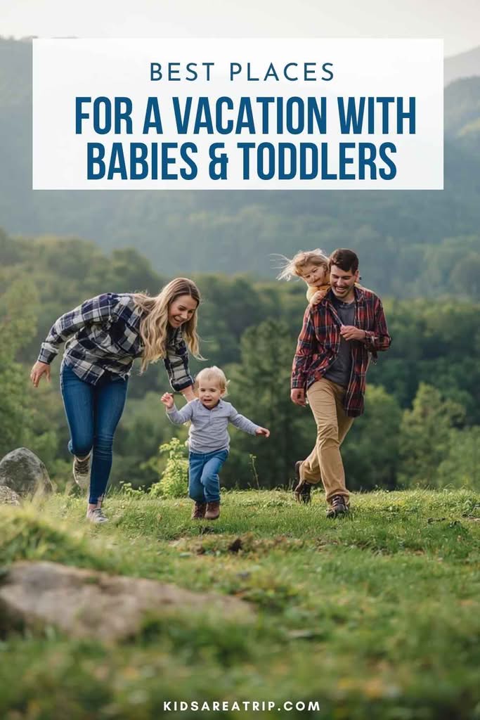 Best Places for a Vacation with Babies and Toddlers - Kids Are A Trip